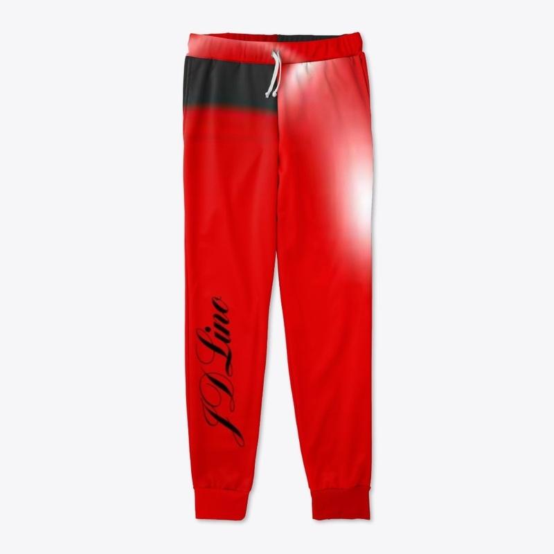 JDLino red and and black joggers