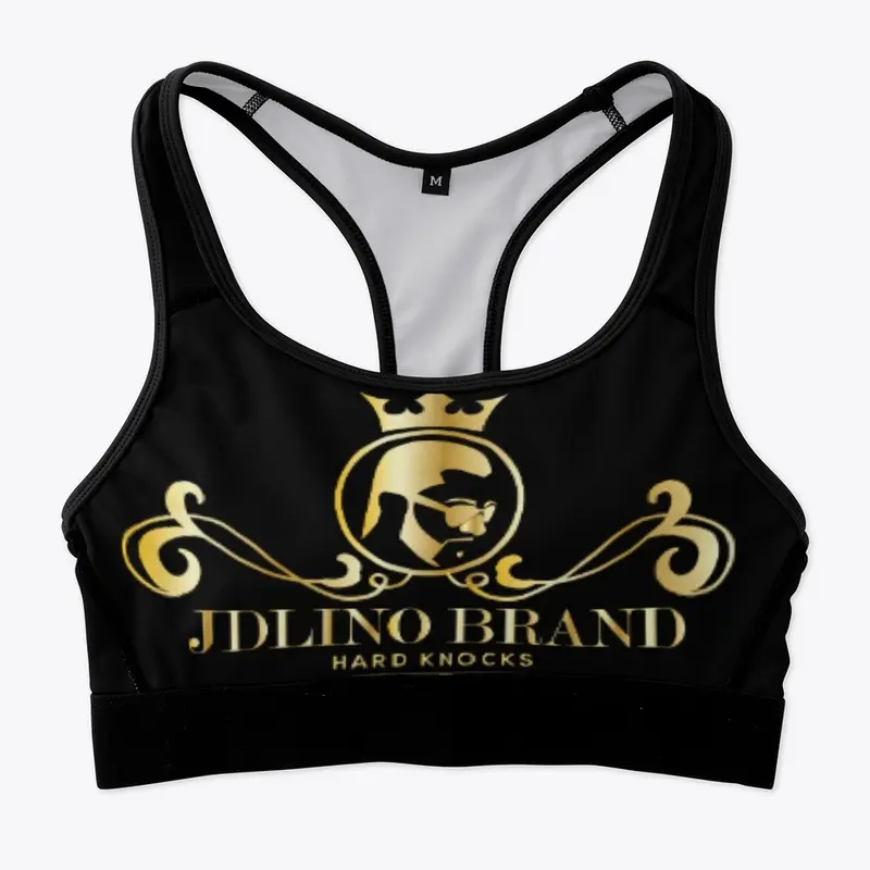 Jdino Hard Knocks sports bra B+G