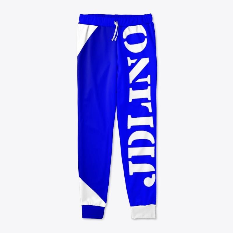 JDLino Blue and white Leggings